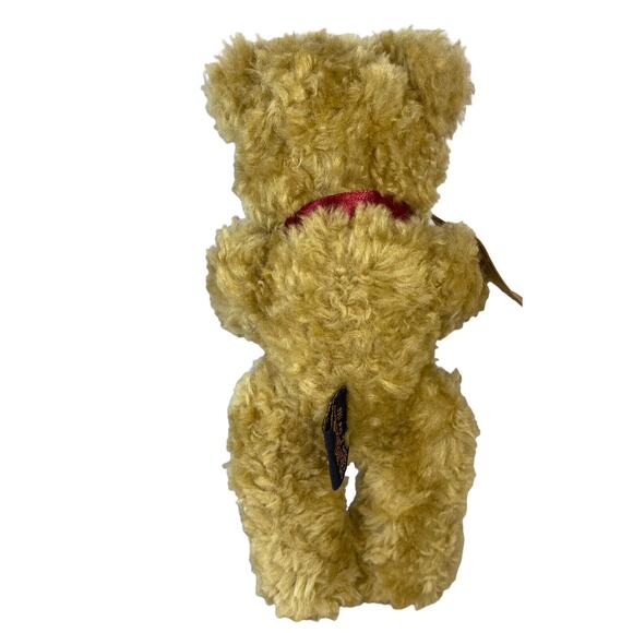 Boyds Bear Plush Jointed Articulated Head Arms Legs 1990s Archive w/Tag & Bow - Picture 3 of 12